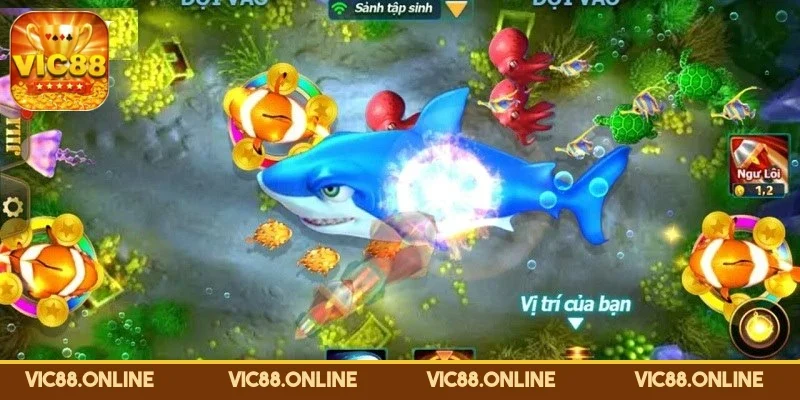 Bắn Cá VIC88 – Trải Nghiệm Giải Trí Săn Thưởng Cực Đã 4 ban-ca-vic88-sanh-cuoc-doc-dao