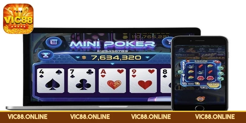 Mini Poker VIC88 - Sảnh Game Lý Tưởng Cho Các Tay Chơi 4 mini-poker-vic88-ky-nang-choi